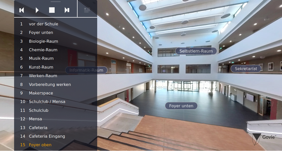 Symbolbild virtueller Rundgang Schule