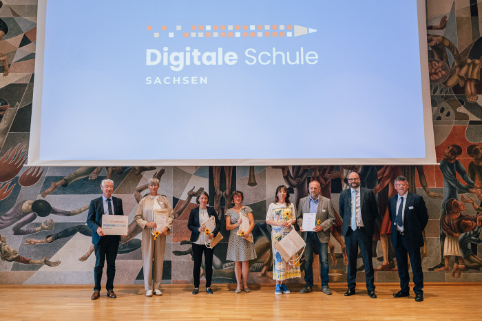 Preisverleihung Digitale Schule Sachsen