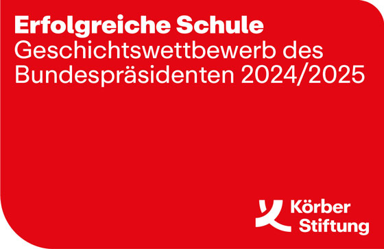 Bild - Erfolgreiche Schule beim Geschichtswettbewerb des Bundespräsidenten 2024/25
